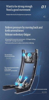 Sorae NimbusCore4D Zero Gravity Massage Chair - Omega Lifestyles