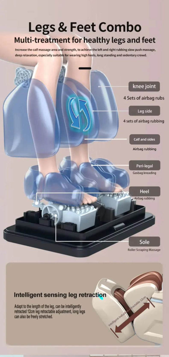 Sorae SkyDrift Z SL-Track Massage Chair - Omega Lifestyles