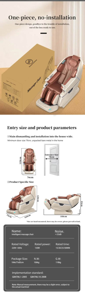 Sorae SkyDrift Z SL-Track Massage Chair - Omega Lifestyles