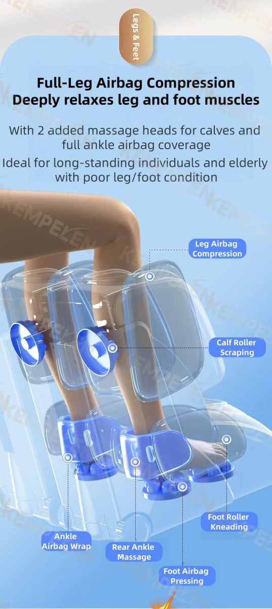 Sorae ZephyrRise 4D Zero-Gravity Massage Chair - Omega Lifestyles