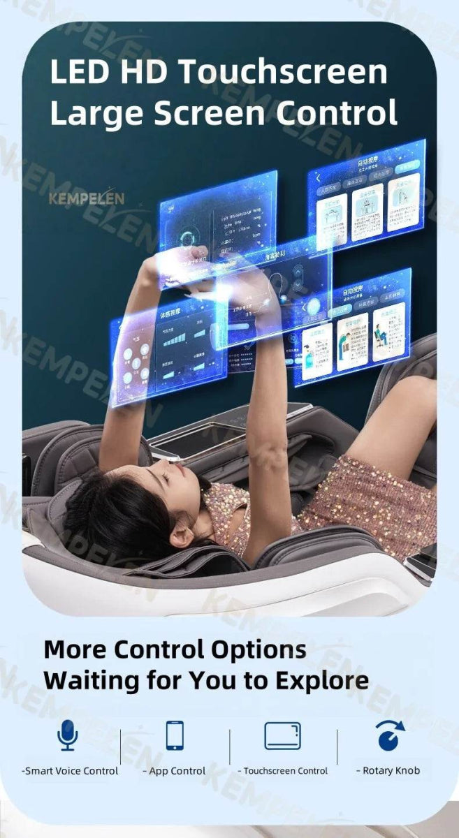 Sorae ZephyrRise 4D Zero-Gravity Massage Chair - Omega Lifestyles