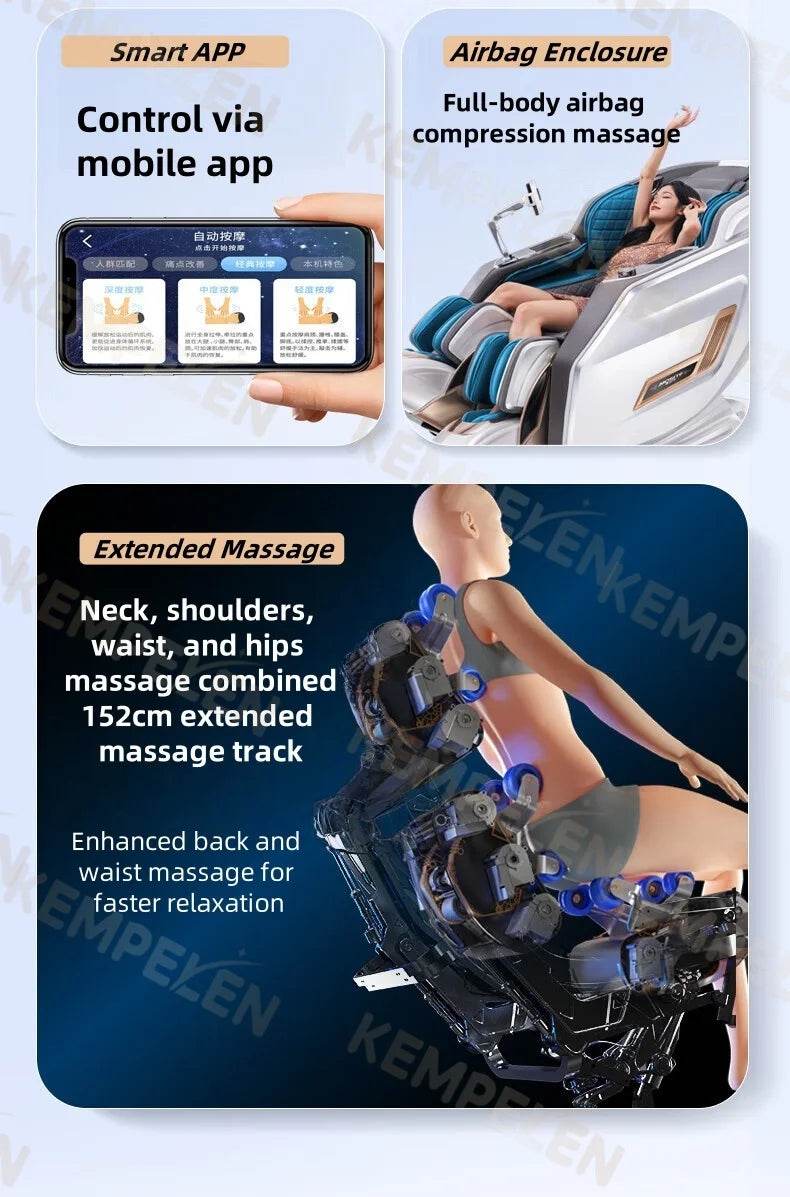 Sorae ZephyrRise 4D Zero-Gravity Massage Chair - Omega Lifestyles