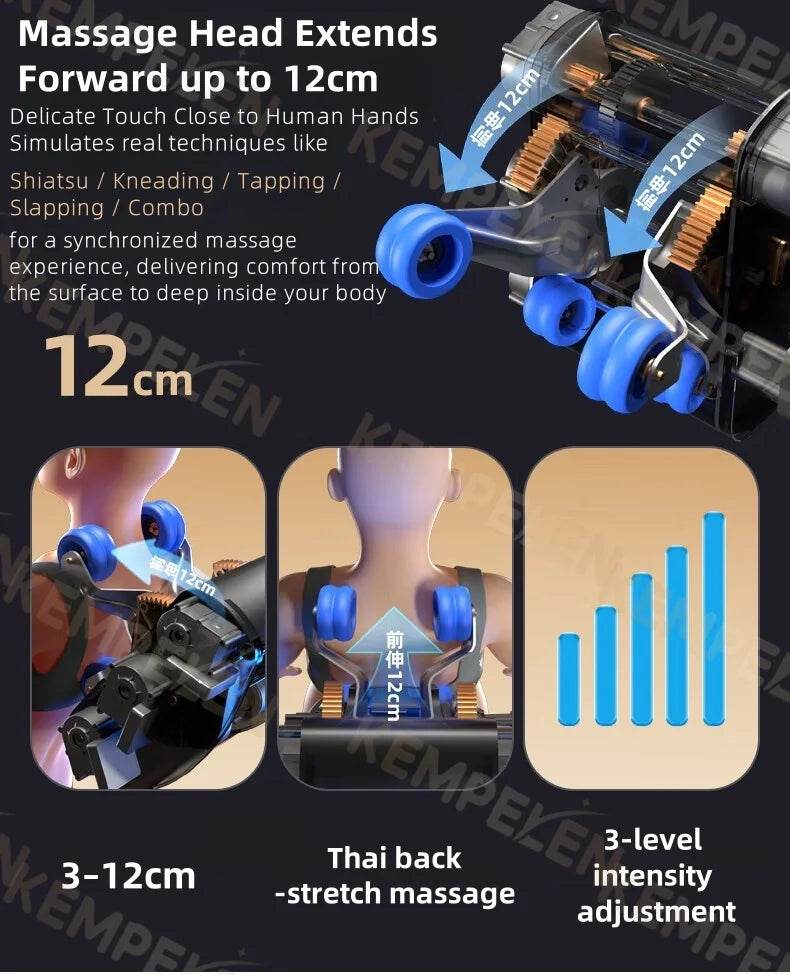 Sorae ZephyrRise 4D Zero-Gravity Massage Chair - Omega Lifestyles