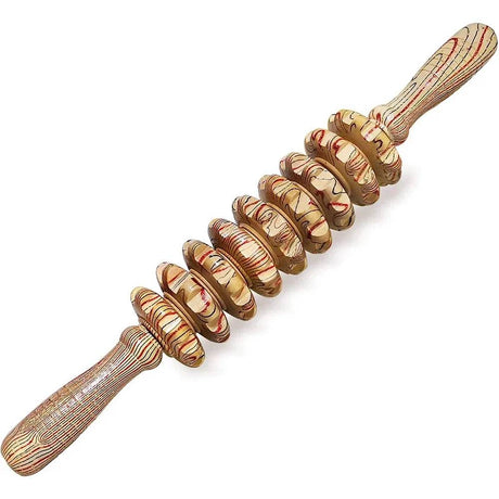 Wooden Curved Body Massage Roller For Cellulite Relief - Sleep Galleria