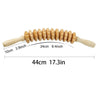 Wooden Curved Body Massage Roller For Cellulite Relief - Sleep Galleria