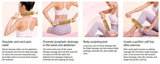 Wooden Curved Body Massage Roller For Cellulite Relief - Sleep Galleria