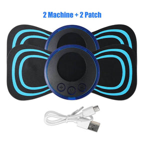 Portable EMS Neck Massager Electric Muscle Stimulator Patch - Omega Lifestyles