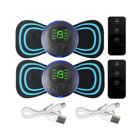 Portable EMS Neck Massager Electric Muscle Stimulator Patch - Omega Lifestyles