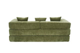 Foldable Chenille Foam Sofa Bed With Removable Cover - SUYOLS - Omega Lifestyles