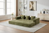 Foldable Chenille Foam Sofa Bed With Removable Cover - SUYOLS - Omega Lifestyles