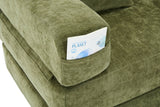 Foldable Chenille Foam Sofa Bed With Removable Cover - SUYOLS - Omega Lifestyles