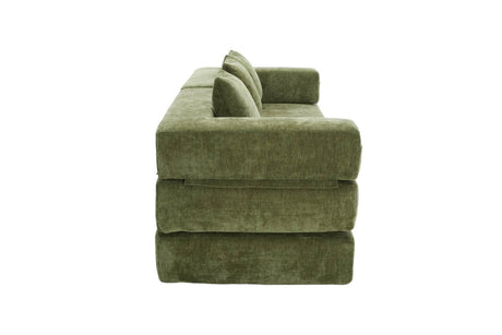Foldable Chenille Foam Sofa Bed With Removable Cover - SUYOLS - Omega Lifestyles