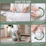 Cubic Vacuum Compression Storage Bags for Clothes and Travel - Omega Lifestyles