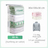 Cubic Vacuum Compression Storage Bags for Clothes and Travel - Omega Lifestyles