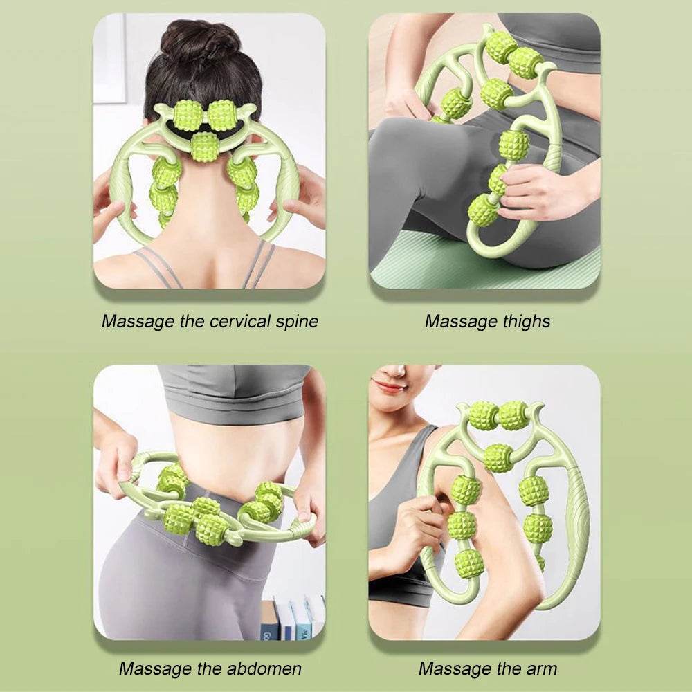 Ergonomic Deep Tissue Muscle Roller For Full Body - Sleep Galleria