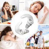 Silicone Waterproof Noise Isolating Ear Plugs Set - Omega Lifestyles