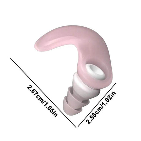 Silicone Waterproof Noise Isolating Ear Plugs Set - Omega Lifestyles