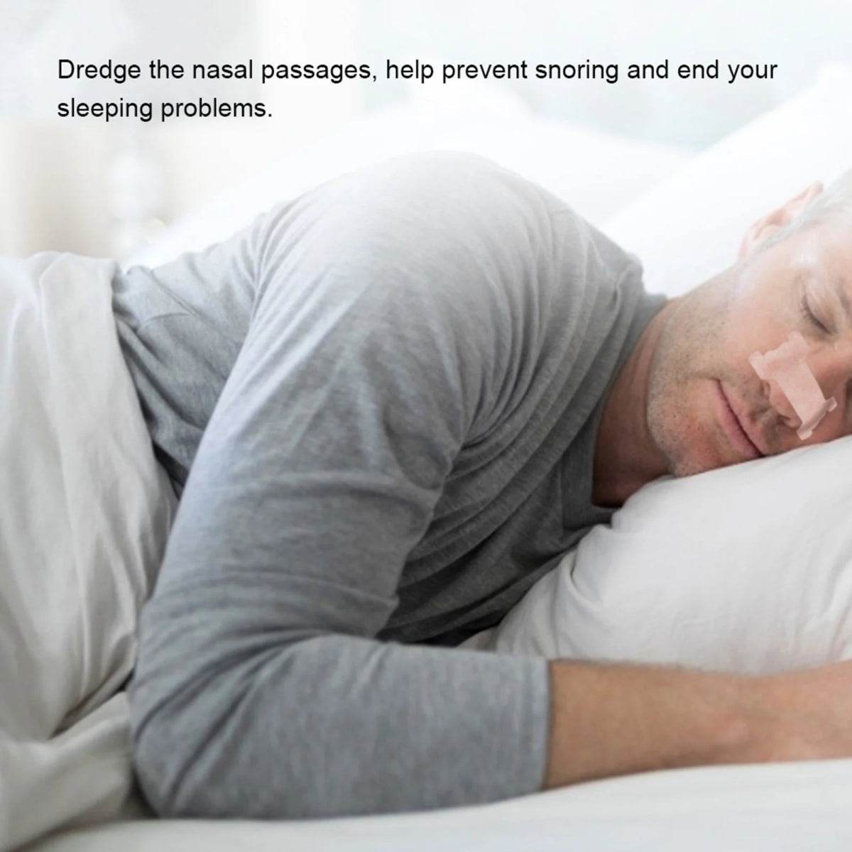 Pack Of 100 Anti-Snoring Nasal Strips Sleep Aid - Omega Lifestyles