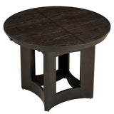 Farmhouse Extendable Round Solid Wood Dining Set - Omega Lifestyles