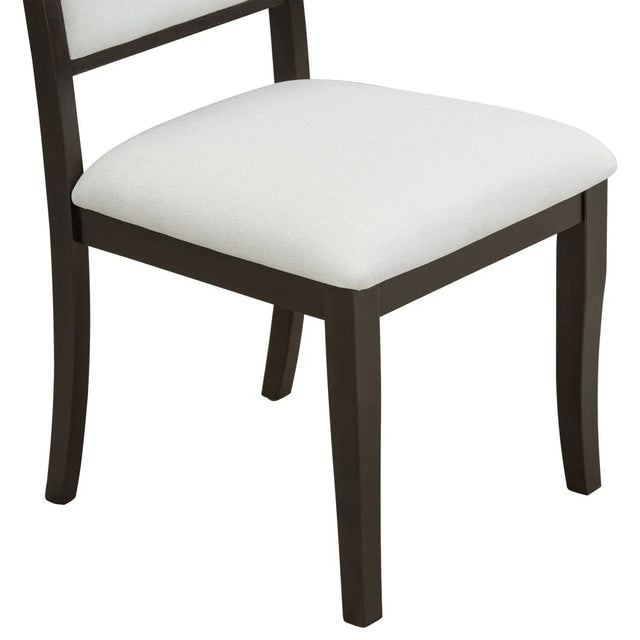 Farmhouse Extendable Round Solid Wood Dining Set - Omega Lifestyles