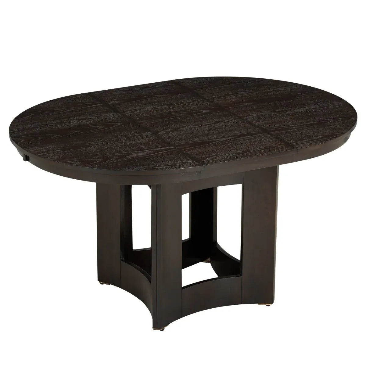 Farmhouse Extendable Round Solid Wood Dining Set - Omega Lifestyles