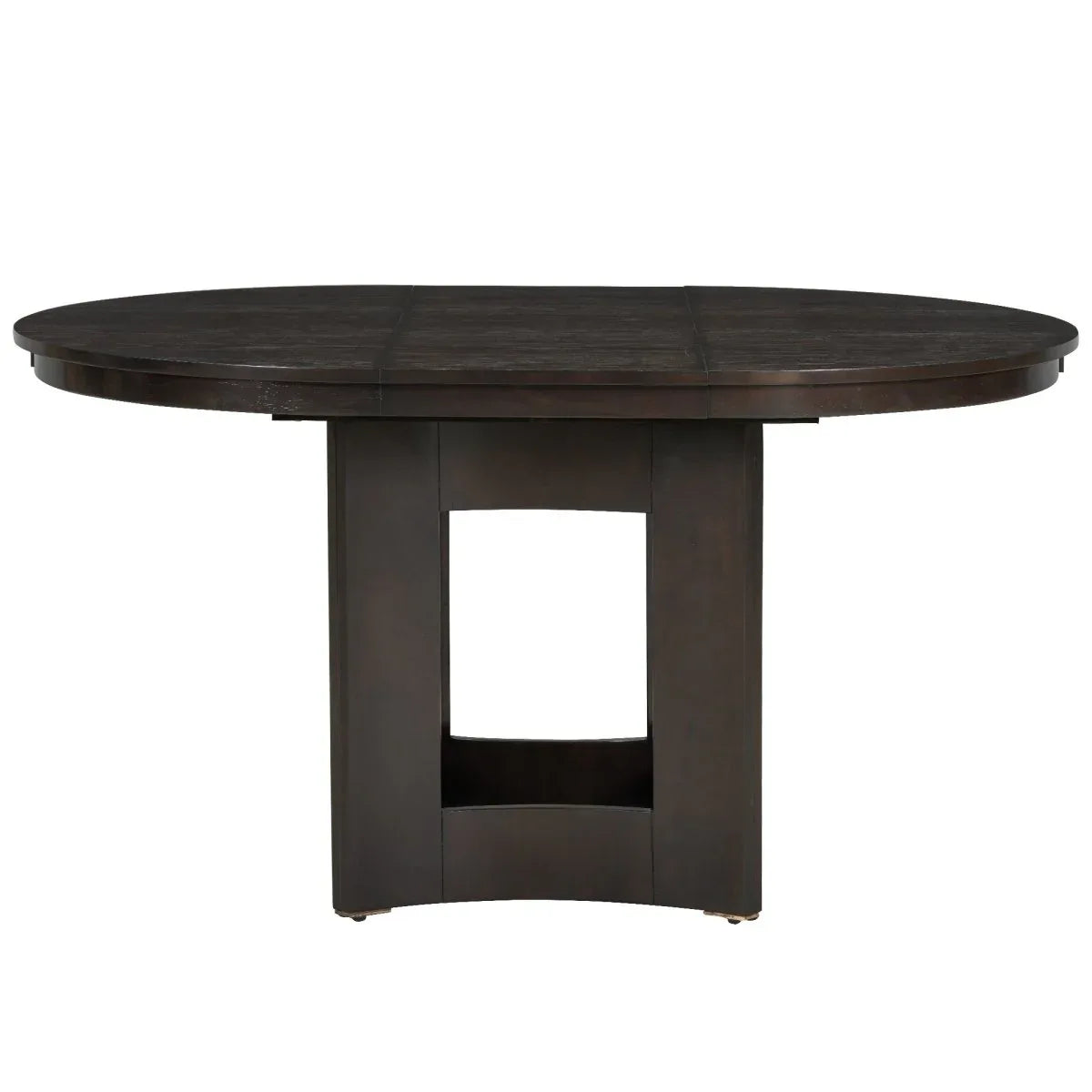 Farmhouse Extendable Round Solid Wood Dining Set - Omega Lifestyles