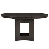 Farmhouse Extendable Round Solid Wood Dining Set - Omega Lifestyles