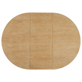 Farmhouse Extendable Round Wood Dining Table Set - Omega Lifestyles