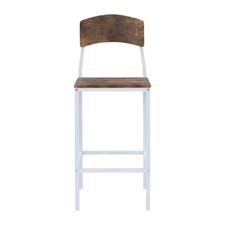 Farmhouse Metal Counter Height Drop Leaf Dining Set - Omega Lifestyles