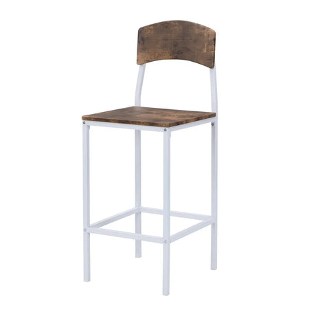 Farmhouse Metal Counter Height Drop Leaf Dining Set - Omega Lifestyles