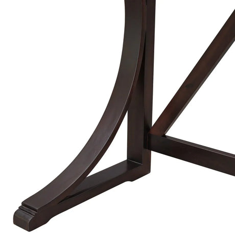 Farmhouse Rustic Solid Wood Counter Height Dining Set - Omega Lifestyles