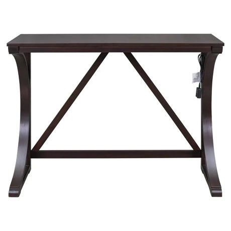 Farmhouse Rustic Solid Wood Counter Height Dining Set - Omega Lifestyles