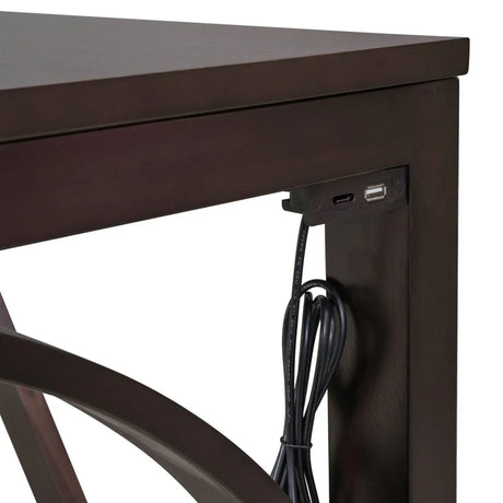 Farmhouse Rustic Solid Wood Counter Height Dining Set - Omega Lifestyles