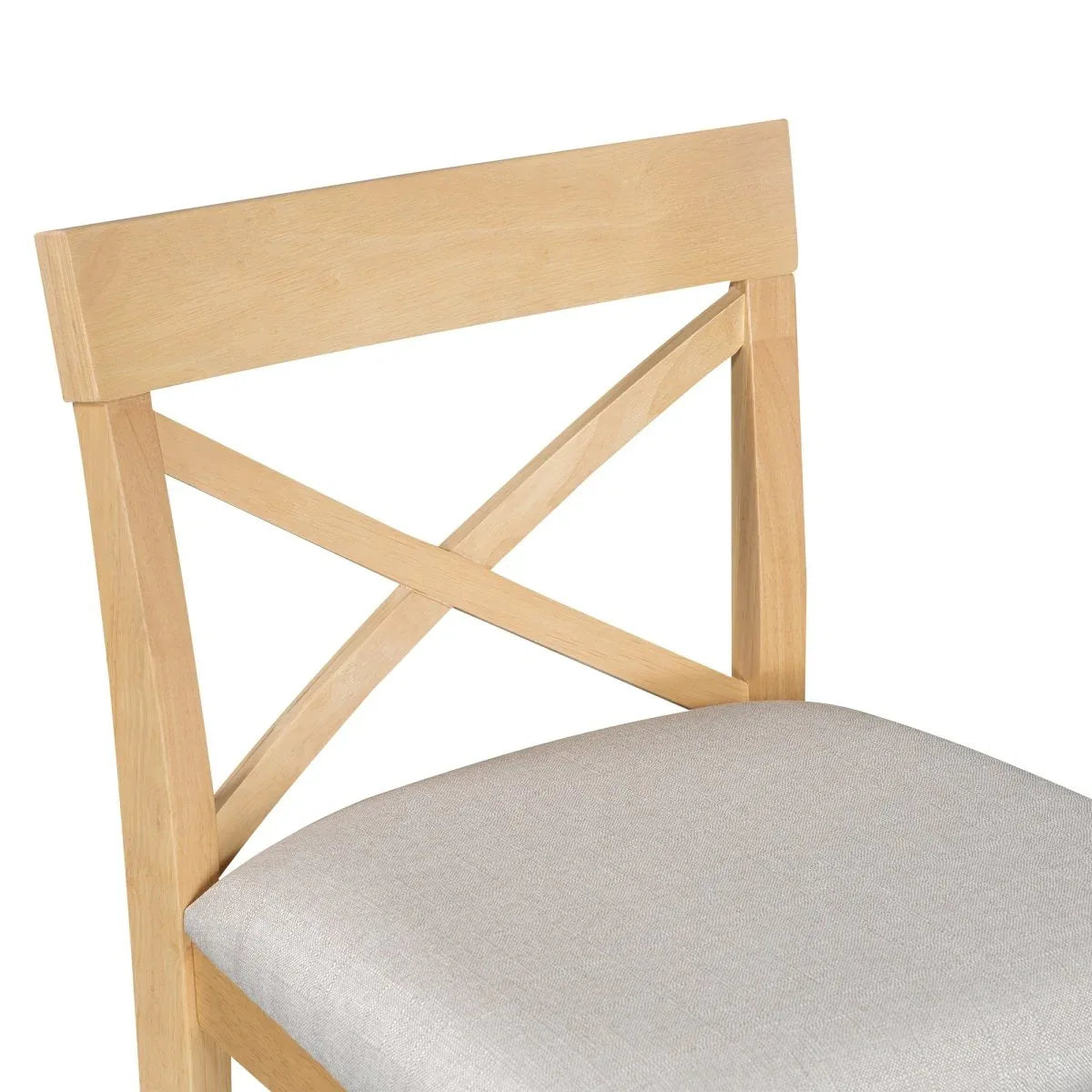 Farmhouse Solid Wood 3-Piece Bar Height Dining Set - Omega Lifestyles