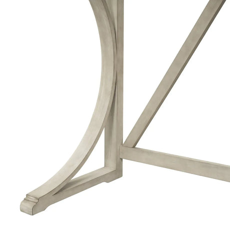 Farmhouse Solid Wood 3-Piece Counter Height Dining Set - Omega Lifestyles