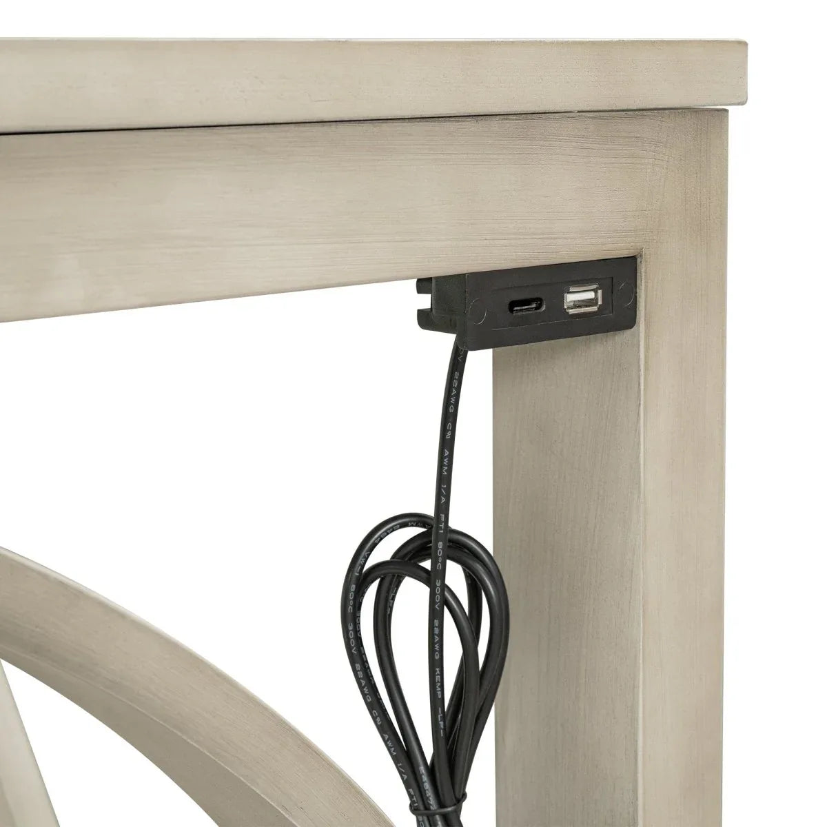 Farmhouse Solid Wood 3-Piece Counter Height Dining Set - Omega Lifestyles