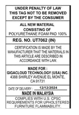 Modern Rubberwood Dining Table Set With Upholstered Seats - Omega Lifestyles