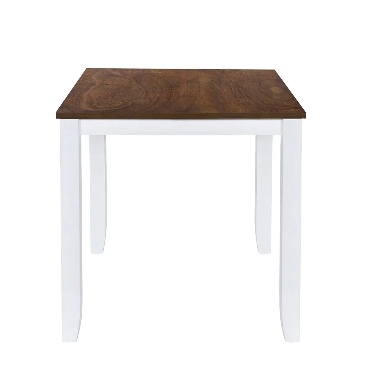 Rustic Solid Wood 5-Piece Dining Table Set For 4 - Omega Lifestyles