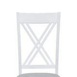 Rustic Solid Wood 5-Piece Dining Table Set For 4 - Omega Lifestyles