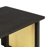 7-Piece Farmhouse Dining Table Set With Rattan Chairs - Omega Lifestyles