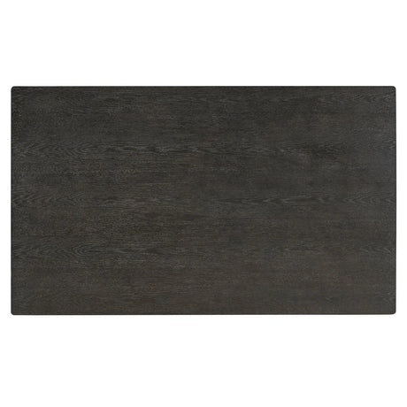 7-Piece Farmhouse Dining Table Set With Rattan Chairs - Omega Lifestyles