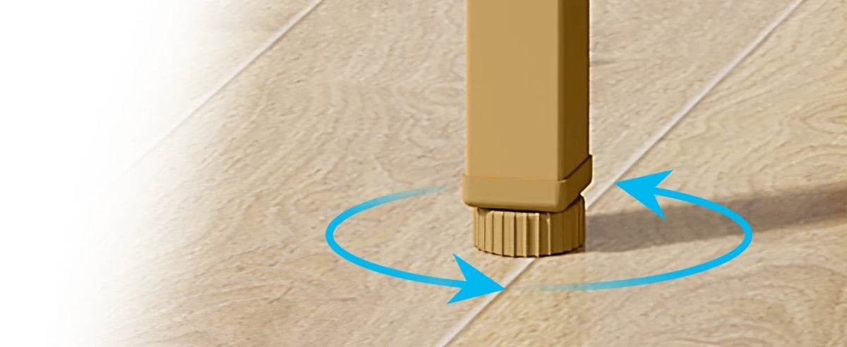 Modern Minimalist Nightstand With Three Storage Drawers - Omega Lifestyles