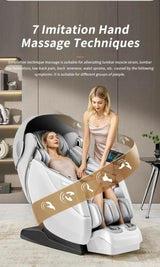 4D SL Airbag Zero Gravity Full Body Massage Chair - Omega Lifestyles