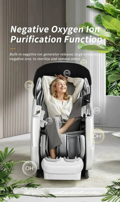 4D SL Airbag Zero Gravity Full Body Massage Chair - Omega Lifestyles