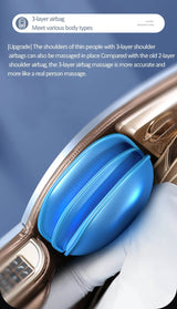 4D SL Full Body Airbag Zero Gravity Massage Chair - Omega Lifestyles