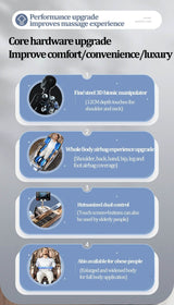 4D SL Full Body Airbag Zero Gravity Massage Chair - Omega Lifestyles