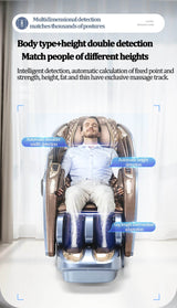 4D SL Full Body Airbag Zero Gravity Massage Chair - Omega Lifestyles