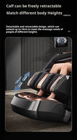 4D SL-Track Zero Gravity Full Body Air Massage Chair - Omega Lifestyles