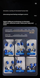 4D SL-Track Zero Gravity Full Body Air Massage Chair - Omega Lifestyles