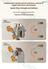 Dual-Core 4D SL-Track Zero Gravity Massage Chair - Omega Lifestyles